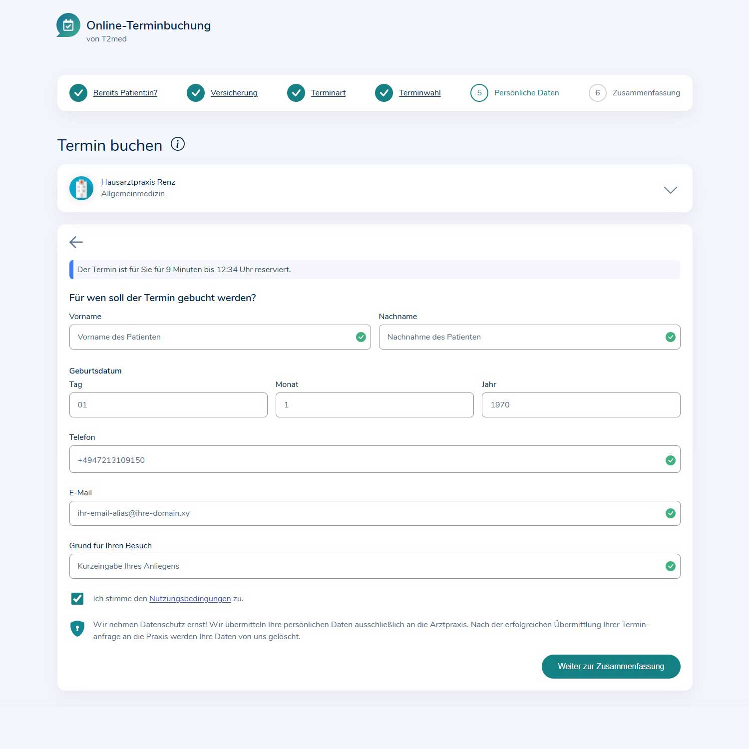 hausarztpraxisrenz-videosprechstunde-buchen-step05
